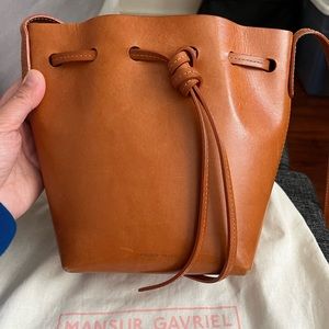 Used Mansur Gavriel Mini Mini Bucket Bag